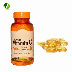 Cápsulas da vitamina do halal do oem/mm 500mg do cuidado da pele