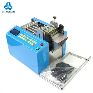 Automático PVC heat shrink manga máquina de corte/shrinking tubo máquina de corte
