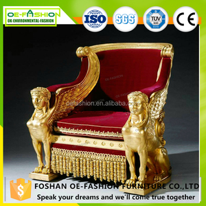 OE-FASHION รอยัลราคาถูกกษัตริย์และราชินีบัลลังก์เก้าอี้สำหรับขาย - Product Image 4