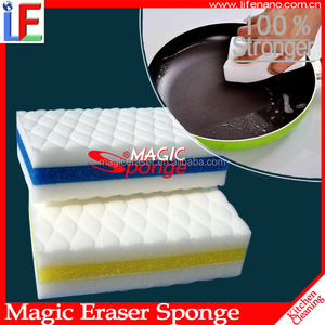 Nouveautés en matière d'articles de nettoyage ménager, éponge <span class=keywords><strong>magique</strong></span> avec PU, éponge en mélamine <span class=keywords><strong>pour</strong></span> le nettoyage de la cuisine - Product Image 6