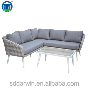Moderna hotsale colas de tejido de mimbre muebles de jardín sofá de mimbre al aire libre - Product Image 4