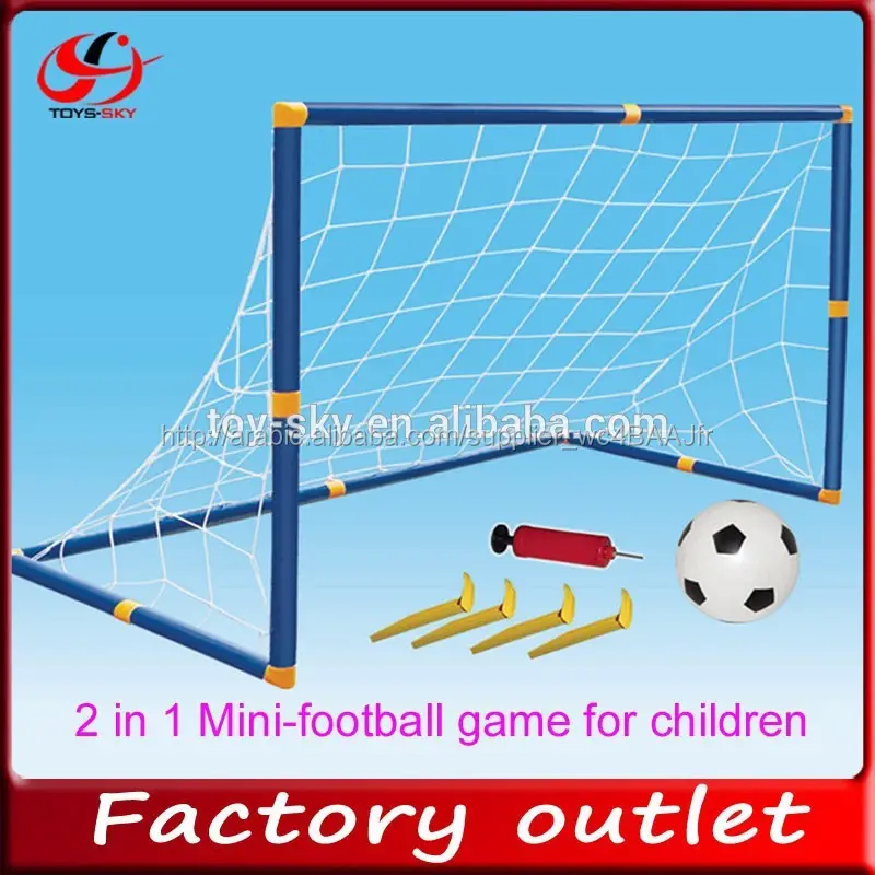 في 1 2 ميني-- لعبة كرة القدم هدف للأطفال اللعب الرياضية لكرة القدم لكرة القدم لكرة القدم باردة