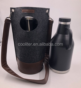 Growler-bière double paroi anti-fuite, en acier inoxydable, <span class=keywords><strong>2l</strong></span>, personnalisée, nouvelle tendance - Product Image 3