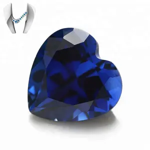 Insbesondere 34 #3*3mm natürlicher blauer Neelam stein, brauner Sterns aphir ring