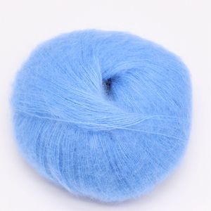 Coomakhác Mỏng Mohair Sợi Tay Đan Sang Trọng LEN MỊN Crochet Sợi Villi Plump Tinh Tế Mịn - Product Image 4