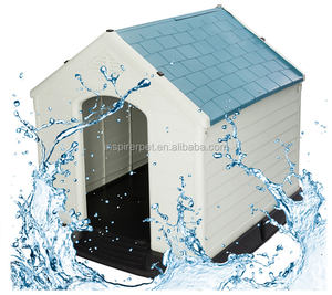 Moules pour maison pour gros chiens Grand plastique à forte demande OEM Cages solides pour animaux de compagnie, transporteurs et maisons Support de caisse en plastique étanche Bouton