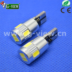 Super white led intermitentes luz para coche T10 6smd 5630 auto <span class=keywords><strong>bombilla</strong></span> led - Product Image 3