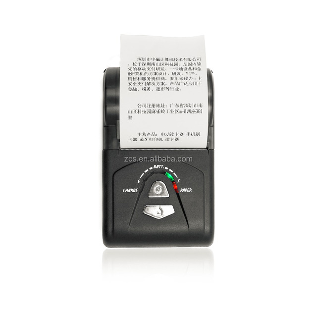 ZCS103 58mm Mini Small Portable bluetooth Receipt Printer