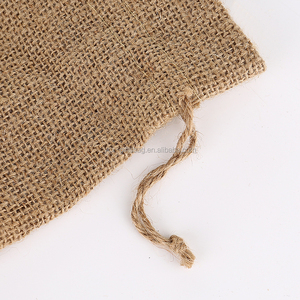 2019 China Manufacturer Durable Drawstring <strong>Jute</strong> Bag Reusable Burlap <strong>Sack</strong> - Product Image 4
