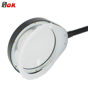 PDOK Desk Led Lamp Desktop <strong>Magnifier</strong> With Led <strong>Light</strong> <strong>Reading</strong> <strong>Magnifier</strong> - Product Image 3