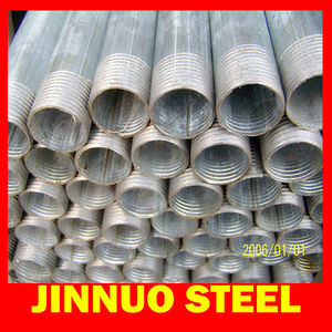 Q235b erw carton corrugado acero galvanizado tubo de alcantarilla - Product Image 1