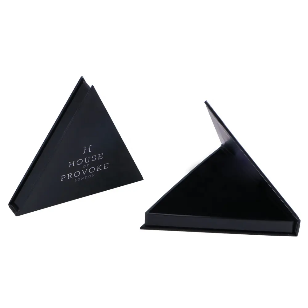 रंग मुद्रण मैट फाड़ना त्रिकोण विशेष आकार उपहार बॉक्स