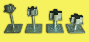 Ayarlanabilir yükseklik çelik veya alüminyum yükseltilmiş taban kaide - Product Image 5