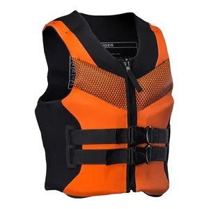 SBART成人氯丁橡胶EPE泡沫救生衣水上运动安全浮力背心橙色游泳海洋冲浪皮划艇救生衣