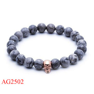 Nuevo popular hombres adecuados de yiwu mercado mayorista de piedras preciosas perlas pulsera - Product Image 2