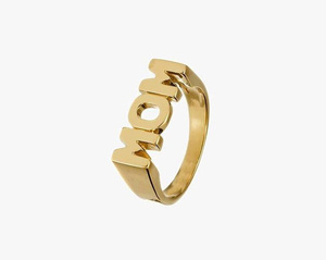 <span class=keywords><strong>Anello</strong></span> MOM Personalizzato in Acciaio Inossidabile Dorato e Anelli Chevalier di Jietao, Regalo per la <span class=keywords><strong>Festa</strong></span> <span class=keywords><strong>della</strong></span> <span class=keywords><strong>Mamma</strong></span> - Product Image 5