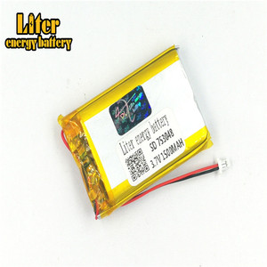 Plug 1.0-<span class=keywords><strong>2</strong></span> P 753048 lithium battery 1500 mah rechargeable Li-Polymer Battery PL LiPo battery with wires - Product Image 3