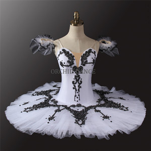 Orchid Dance Professional Hochwertige MOQ 1PCS White Ballet Tutu Frauen