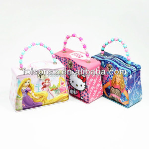 Sac à main en métal Offre Spéciale avec poignée en chaîne de perles brillantes Design charmant pour cadeaux ou biscuits - Product Image 3