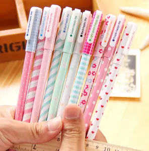 Güzel popüler satış 10 adet jel renk kalem seti