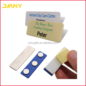 Công Ty Tùy Chỉnh Hoặc Trường Học Nhân Viên Logo Huy Hiệu Tên Kim Loại Với An Toàn <span class=keywords><strong>Pin</strong></span> Hoặc Nam Châm Ủng Hộ - Product Image 5
