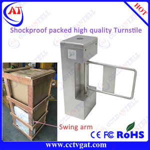 เครื่องควบคุมการเข้าถึงแบบหมุนได้พร้อมเครื่องอ่าน RFID สำหรับคลับในร่มหรือกลางแจ้งส่งตรงจากโรงงาน - Product Image 2