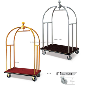 Chariot à bagages de l'aéroport en métal avec deux ou quatre roues - Product Image 3