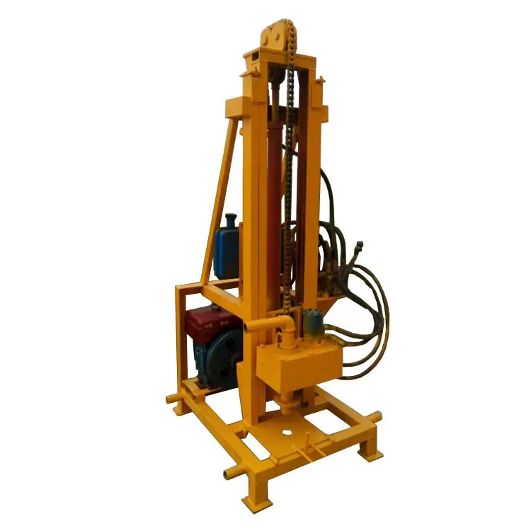 OrangeMech rotasyon tipi dizel motor artezyen suyu kuyu delme makinesi/makine kullanılan matkap artezyen kuyuları