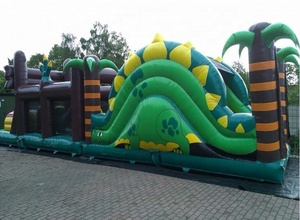 Tienda <span class=keywords><strong>de</strong></span> campaña <span class=keywords><strong>de</strong></span> dinosaurios para niños, juguete infantil para saltar, inflable, pista <span class=keywords><strong>de</strong></span> obstáculos - Product Image 3
