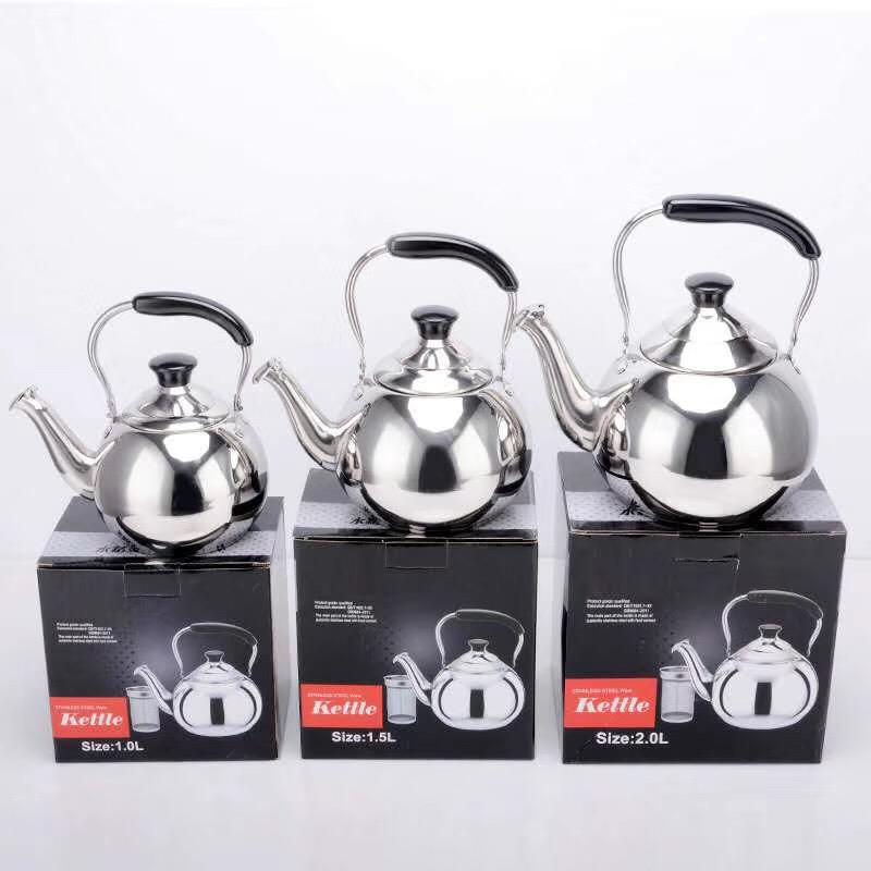 Large Capacity Stainless Fire Kettle Boiling Pot of Water