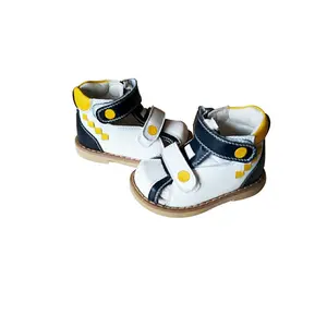 Rosa blu nuovo design confortevole bambini ortesi scarpe sandalo per il bambino piede torto