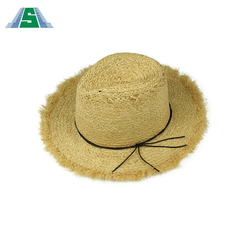 Estándar moda playa verano sombrero de paja