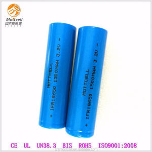 Großhandel produkt MOTTCELL 18650 <span class=keywords><strong>3</strong></span>,<span class=keywords><strong>2</strong></span> V 1500 mAh lifepo4 batterie - Product Image 3