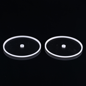 Vòng thạch anh trong suốt đĩa thủy tinh - Product Image 3