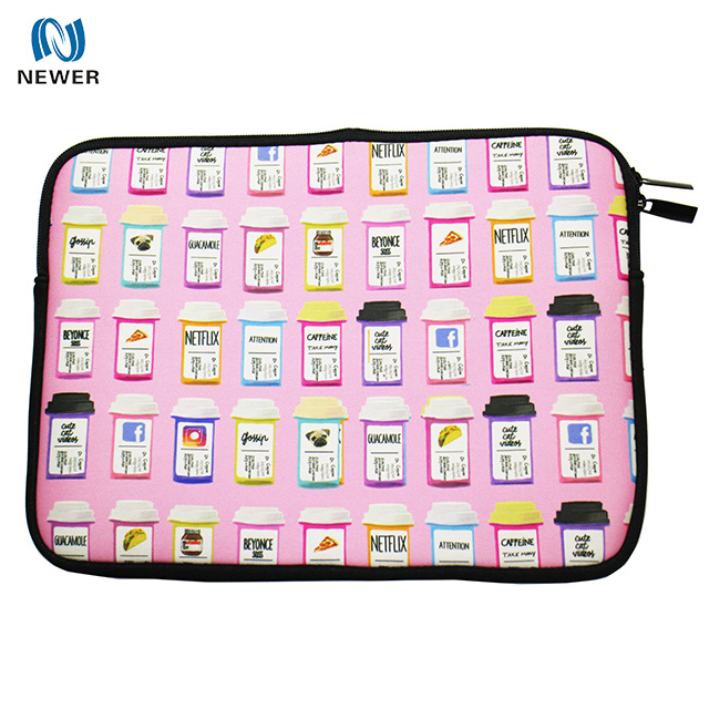Оптовая продажа, экологически чистый Многофункциональный Неопреновый чехол для ноутбука 13 дюймов 15,6 дюймов на молнии
