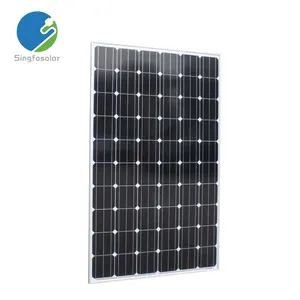 Singfo 太阳能光伏太阳能电池板 260 w 290 w 300 w 单晶太阳能电池板价格最低