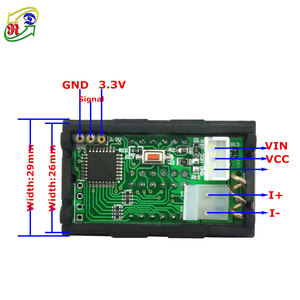 RD Dual 4in1 Digital Thermometer 18b20 Power Meter Ammeter Voltmeter Voltage Temperature 4 Bit DC 0-33.0V/3A 4 Pcs/lot - Product Image 5