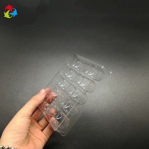 Chất Lượng Tốt Rõ Ràng 12 Ngăn Nhựa Vaccine Y Tế Khay Pill Vỉ Gói Cho Vial Chấp Nhận Tùy Chỉnh - Product Image 4