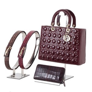 Chất Lượng Cao Tùy Chỉnh Kim Loại Túi Vành Đai Giày Hiển Thị Stand-Nhà Máy Trực Tiếp Hiển Thị Kệ - Product Image 5