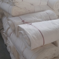 100% coton pas cher blanc drap de lit tissu grands rouleaux pour hôtel