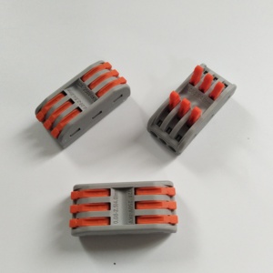 PCT2-3 Ignifuge Sans Vis à Connexion Rapide 3 en 3 Pôle L + <span class=keywords><strong>E</strong></span> + N Connecteurs de Bornier - Product Image 2