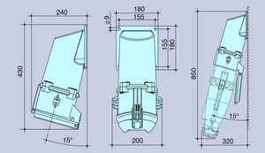 שקע קיר תעשייתי מחיר ישיר במפעל מכירה חמה - Product Image 2
