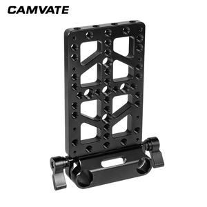 Camvate Nhà Máy Giá Pho Mát Tấm Với 15 Mm Rod Kẹp Đối Với Anton Bauer Vàng Núi Power Adapter - Product Image 3