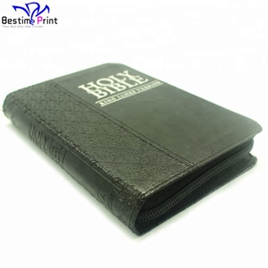 Stampa di Alta Qualità <span class=keywords><strong>Bibbia</strong></span> Libri Copertina Con La Chiusura Lampo - Product Image 3