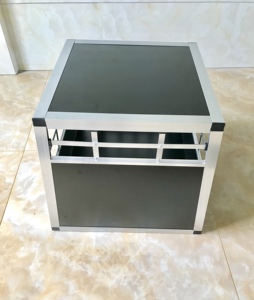 Populaire porte Simple En Aluminium Transport Chien <span class=keywords><strong>Cage</strong></span> - Product Image 4