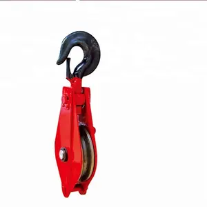 Wholesale single wheel wire rope pulley block For Easy Power