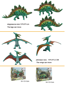 Boîte <span class=keywords><strong>de</strong></span> présentation <span class=keywords><strong>de</strong></span> supermarché avec pieds mobiles, bras, queue, <span class=keywords><strong>dinosaure</strong></span> en plastique PVC pour collection d'enfants - Product Image 6