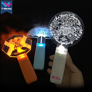 Tùy chỉnh Nhật Bản Kpop Logo Laser khắc Pantone màu <span class=keywords><strong>LED</strong></span> nhấp nháy thanh ánh sáng hình dạng tùy chỉnh cho các buổi hòa nhạc bên chương trình khuyến mãi - Product Image 5