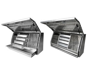 Su geçirmez alüminyum kamyonet gölgelik göğüs kutusu Ute kamyon alet kutuları imalatı - Product Image 6