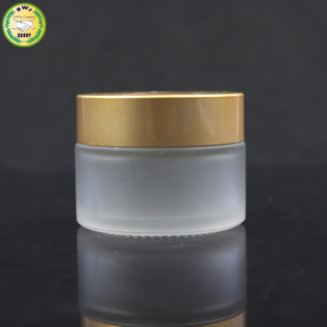 Cosmetici vaso di vetro 100ml cosmetici frosted opaca di lusso vaso crema di vetro 50ml <span class=keywords><strong>30</strong></span> <span class=keywords><strong>ml</strong></span> con stampa logo personalizzato - Product Image 3